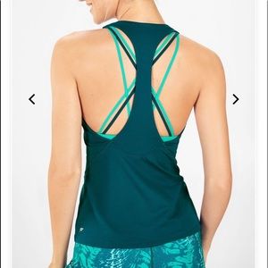 NWT - Fabletics Kessler Built-In Bra Tank - L